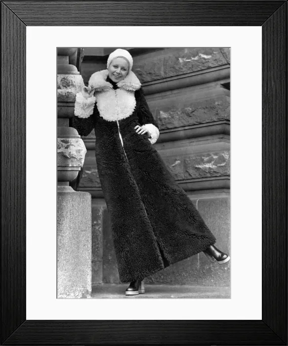 Framed Print : Long warm days. Winter is no time for shivering. And there is no need with a coat like Framed Print : Long warm days. Winter is no time for shivering. And there is no need with a coat like