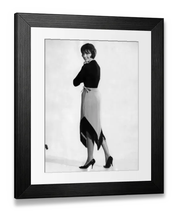 Framed Print : Reveille fashion 1961. Stella Goove March 1961 P008765 Framed Print : Reveille fashion 1961. Stella Goove March 1961 P008765