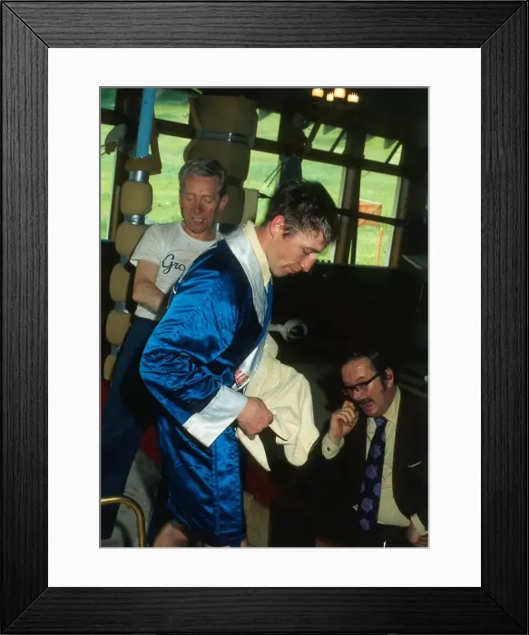 Framed Print : Ken Buchanan boxer June 1972 At training camp in America USA for fight against