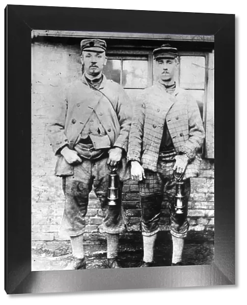 Geordie miners at Houghton Spring Pit, 1893