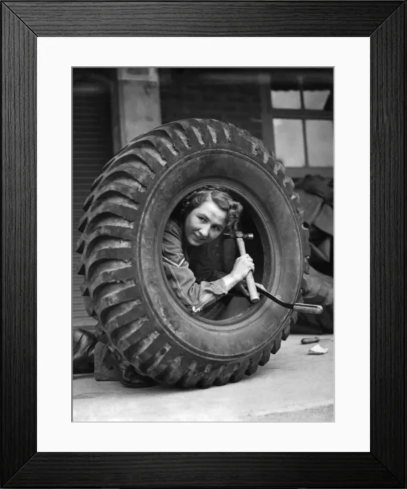 Framed Print : Keeping the Army Supplied. Scenes at an Ordance depot in the Home Counties Framed Print : Keeping the Army Supplied. Scenes at an Ordance depot in the Home Counties