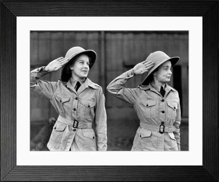 Framed Print : First WaF to serve in India being kitted up at a N West personnel Despatch centre Framed Print : First WaF to serve in India being kitted up at a N West personnel Despatch centre