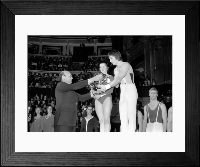 Framed Print : National Gymnastics Tournament at The Royal Albert Hall Framed Print : National Gymnastics Tournament at The Royal Albert Hall