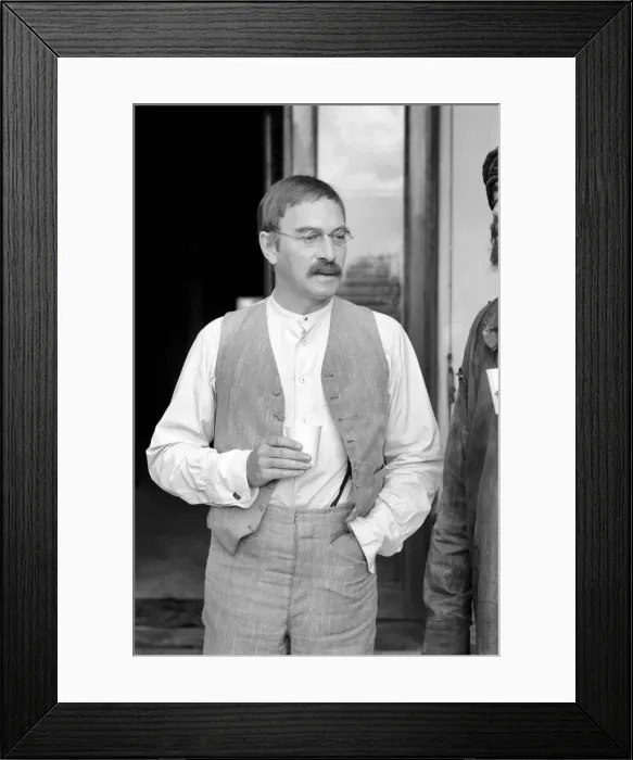 Framed Print : Doctor Len Petrie has a job most young doctors would envy Framed Print : Doctor Len Petrie has a job most young doctors would envy