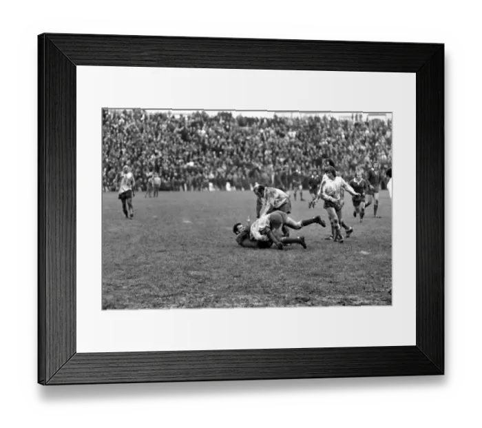 Framed Print : Rugby League International Wales v France Action from the match Framed Print : Rugby League International Wales v France Action from the match