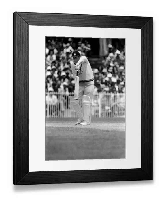 Framed Print : The Ashes 1974-1975. Australia v England 3rd Test match at Melbourne Cricket Ground