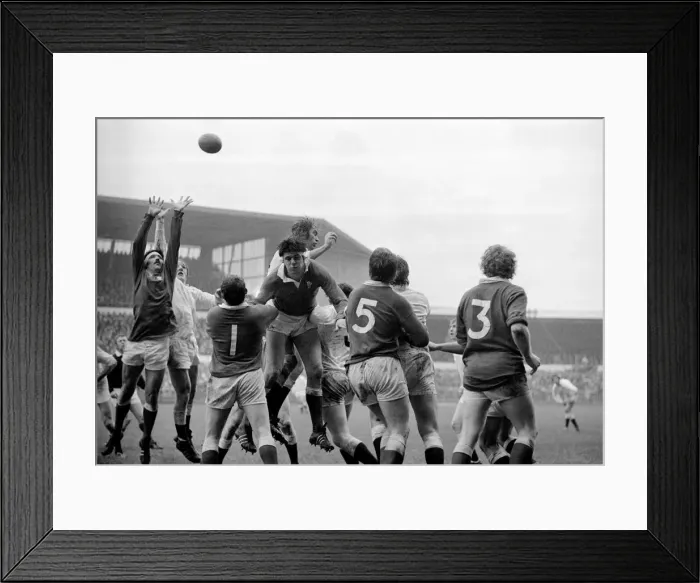 Framed Print : Rugby: Wales vs. England. The Rugby match Wales vs. England took place at Cardiff Arms Framed Print : Rugby: Wales vs. England. The Rugby match Wales vs. England took place at Cardiff Arms