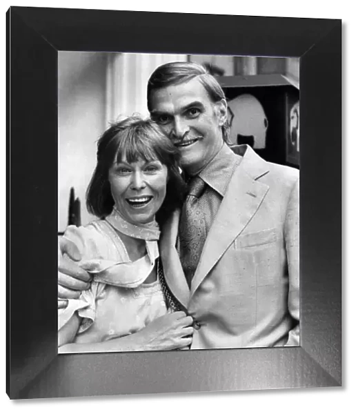 Sir Stanley Baker and wife went for a celebration lunch in the west end of London today