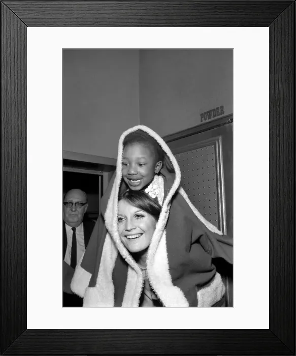 Framed Print : A Christmas party for the children of the staff of The Talk of the Town and The Carousel