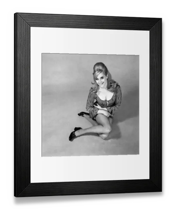 Framed Print : Jan Rossini (25) will be seen in the new American International horror film