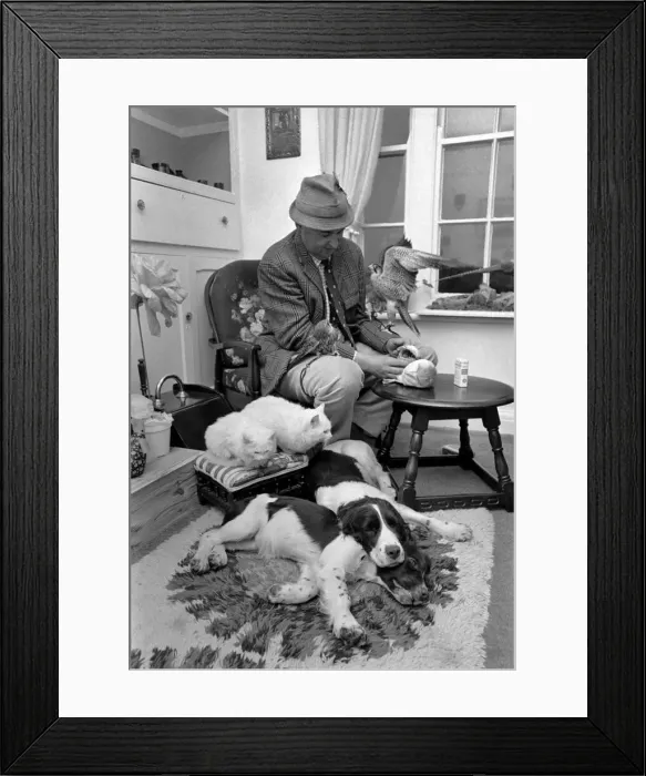 Framed Print : Welsh policeman Ken Williams, 40, has just moved to a new posting at Trearddur Bay Framed Print : Welsh policeman Ken Williams, 40, has just moved to a new posting at Trearddur Bay