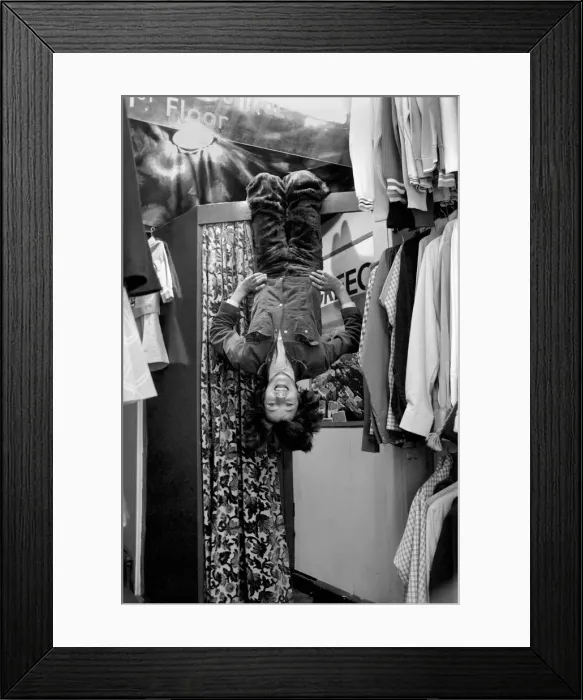 Framed Print : 16-year old actor Martin Skinner who will play a 12-year old Framed Print : 16-year old actor Martin Skinner who will play a 12-year old