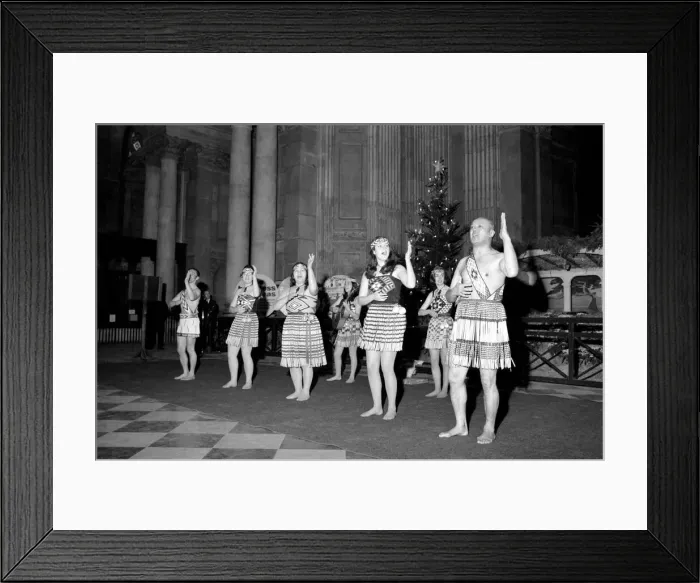 Framed Print : The London Maori Club'which comprises of New Zealand people working in London Framed Print : The London Maori Club'which comprises of New Zealand people working in London