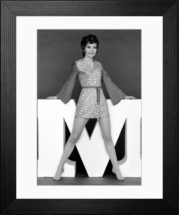 Framed Print : Maggie Britton, 22 year old Australian recording star, has come a long way from the sheep Framed Print : Maggie Britton, 22 year old Australian recording star, has come a long way from the sheep