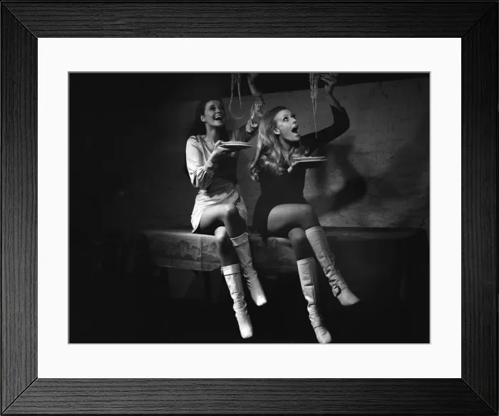 Framed Print : The title of fastest spaghetti eater in the north