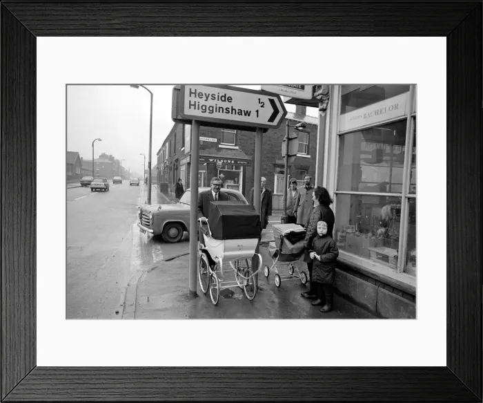 Framed Print : Pictures of Joel Barnett, Labour MP for Heywood and Royton Framed Print : Pictures of Joel Barnett, Labour MP for Heywood and Royton