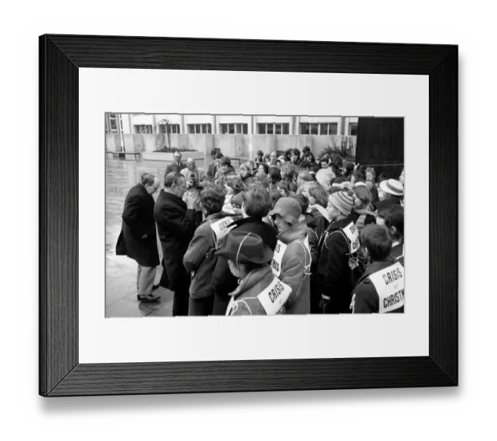 Framed Print : A square bashing event was started today by Monsignor Canon G. A Framed Print : A square bashing event was started today by Monsignor Canon G. A