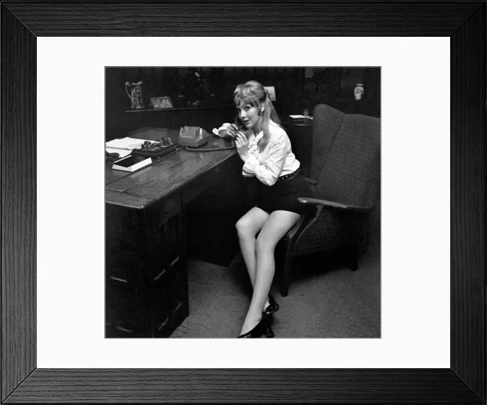 Framed Print : Actress Jacki Piper will take over the name part in William Douglas Home Framed Print : Actress Jacki Piper will take over the name part in William Douglas Home