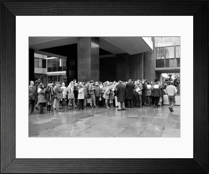 Framed Print : A square bashing event was started today by Monsignor Canon G. A Framed Print : A square bashing event was started today by Monsignor Canon G. A