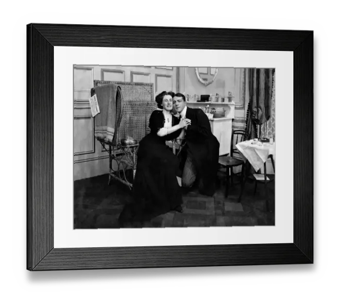 Framed Print : Revival of Gay Lord Quex at the Garrock Theatre, London. Mr. A