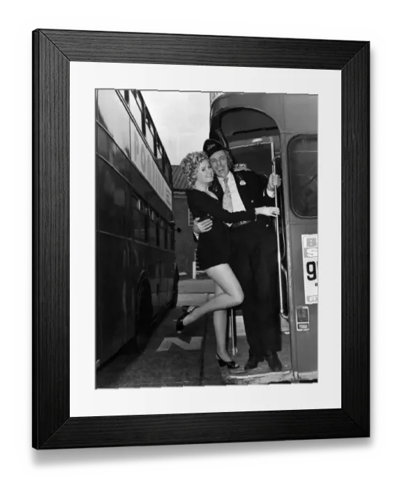 Framed Print : Mutiny on the Buses'. With the On the Buses