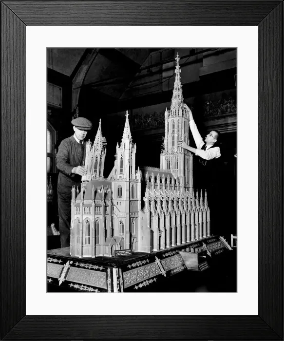 Framed Print : Yorkshire craftmans work lives after him. Richard Old Framed Print : Yorkshire craftmans work lives after him. Richard Old