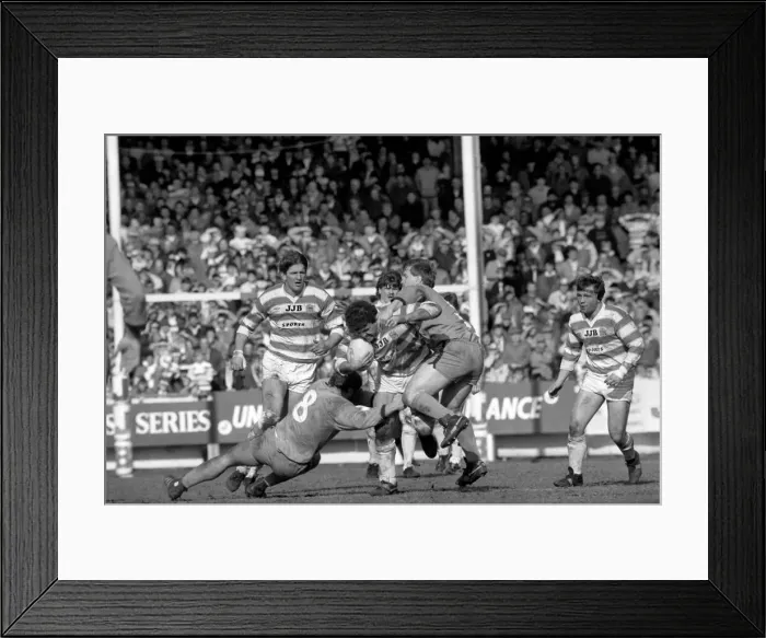 Framed Print : 1986 Rugby League Challenge Cup Second Round match. at Central Park, Manchester Framed Print : 1986 Rugby League Challenge Cup Second Round match. at Central Park, Manchester