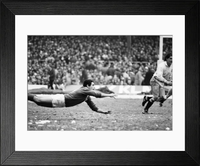 Framed Print : 1986 Five Nations Rugby Union Championship. England v Ireland Framed Print : 1986 Five Nations Rugby Union Championship. England v Ireland