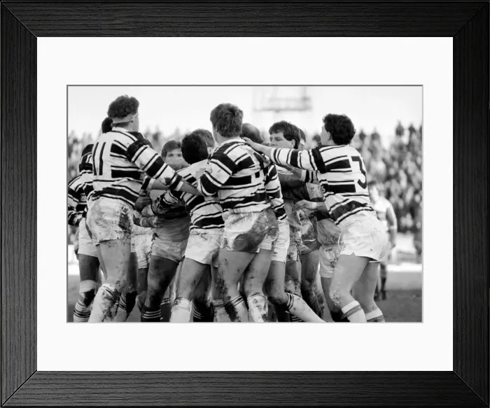 Framed Print : Hull Kingston Rovers v Hull. February 1986. PR-07-031