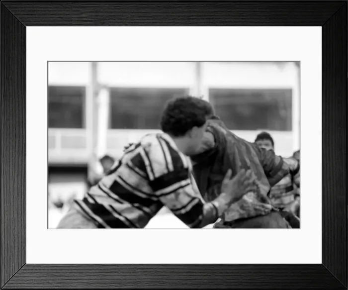 Framed Print : Hull Kingston Rovers v Hull. February 1986. PR-07