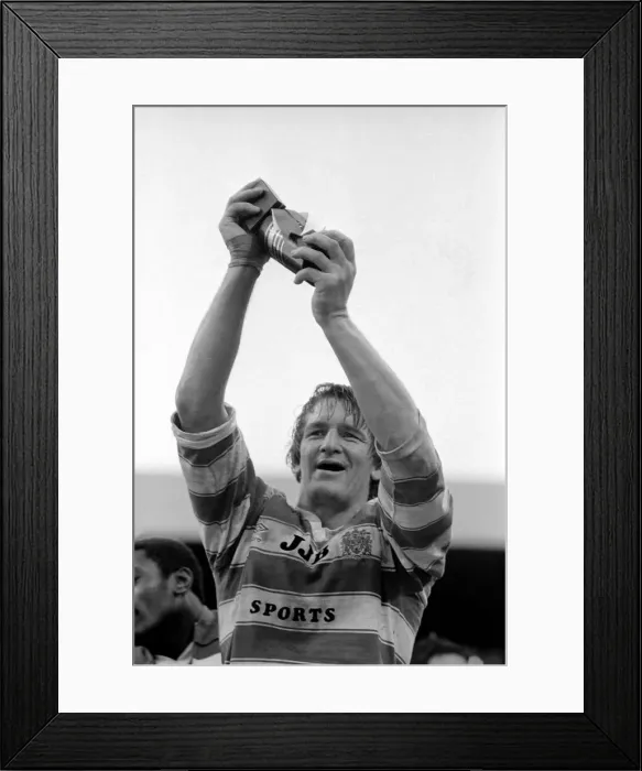Framed Print : John Player Rugby League Trophy Final Hull Kingston Rovers v Wigan. February 1986 Framed Print : John Player Rugby League Trophy Final Hull Kingston Rovers v Wigan. February 1986