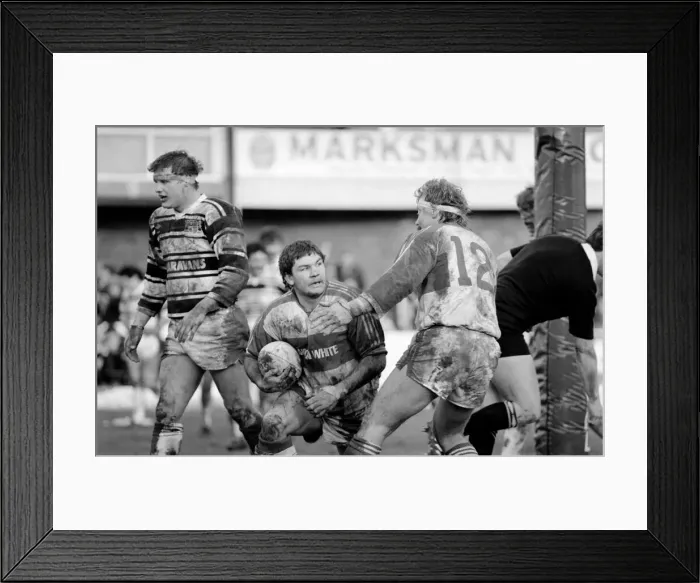 Framed Print : Hull Kingston Rovers v Hull. February 1986. PR-07