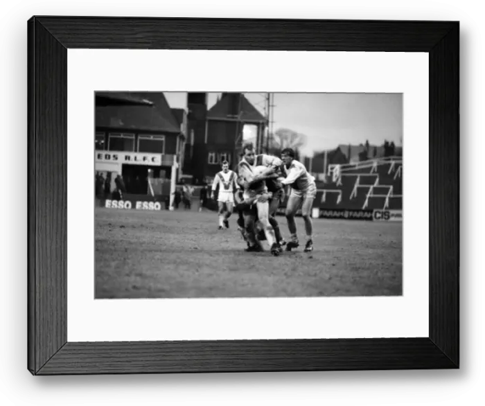 Framed Print : St Helen v Hull Kingston Rovers in the John Player Trophy semi final Framed Print : St Helen v Hull Kingston Rovers in the John Player Trophy semi final