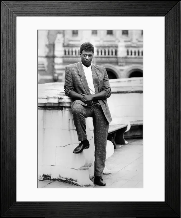Framed Print : Actor Eamone Walker. August 1986 P007316