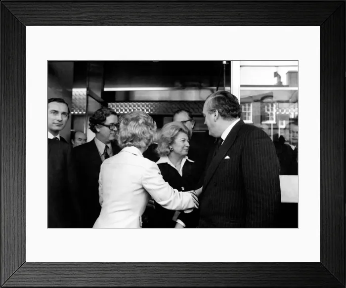 Framed Print : Tory Peers and M. Ps. at Europa Hotel to acclaim Mrs. Margaret Thatcher as leader of party Framed Print : Tory Peers and M. Ps. at Europa Hotel to acclaim Mrs. Margaret Thatcher as leader of party