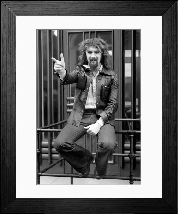 Framed Print : Billy Connolly, Scottish folk singer turned comedian, pictured in London after a Framed Print : Billy Connolly, Scottish folk singer turned comedian, pictured in London after a