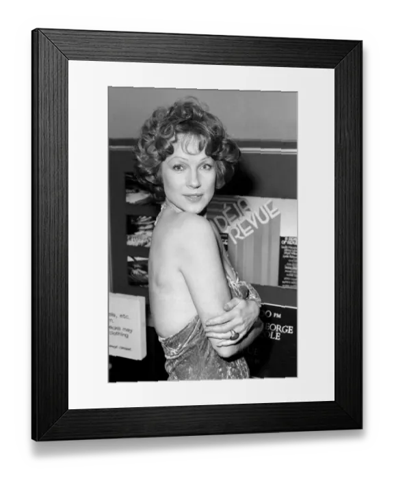Framed Print : First Night of The Deja Revue. A Revue of Revues. Shirley Anne Fields Framed Print : First Night of The Deja Revue. A Revue of Revues. Shirley Anne Fields
