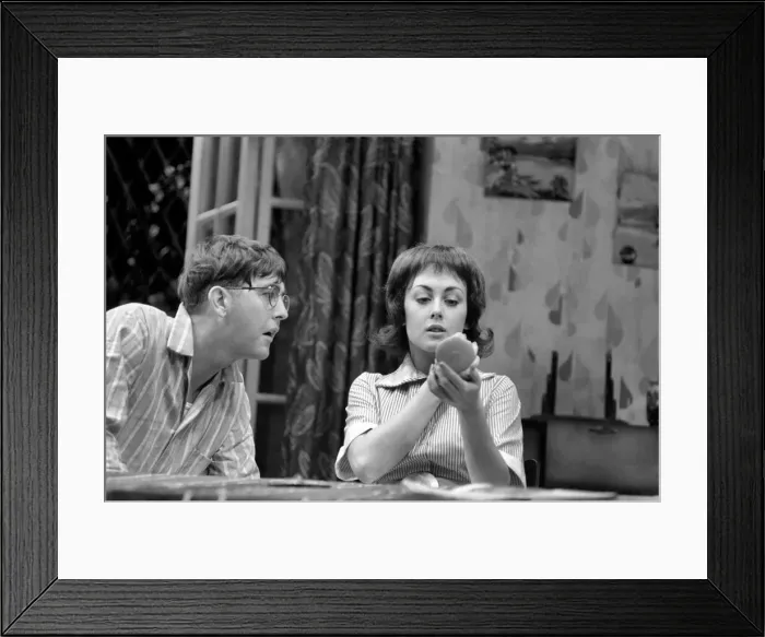 Framed Print : Shaw Theatre. The Birthday Party'. Harold Pinters play