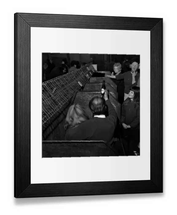 Framed Print : Bolton Dog Show: Some dogs went reluctantly to the Bolton Dog Show the first show of