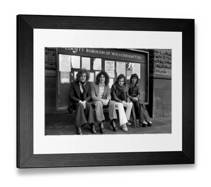 Framed Print : Slade Pop Group. January 1975 75-00228-008