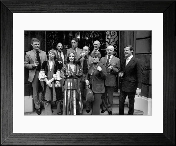 Framed Print : 1 million pound all star line-up. Getting the New Year and the British Film Industry off Framed Print : 1 million pound all star line-up. Getting the New Year and the British Film Industry off