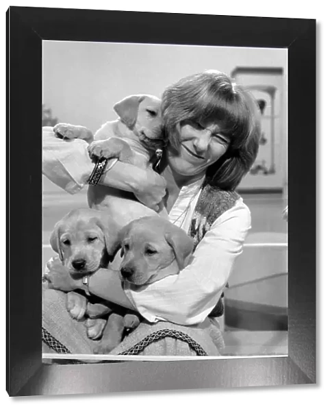 Blue Peter appeal for blind smashes through target. Lesley Judd