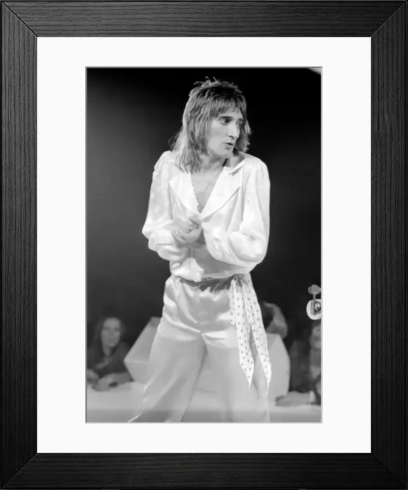 Framed Print : The Faces tour of the USA and Canada, February and March 1975 Framed Print : The Faces tour of the USA and Canada, February and March 1975