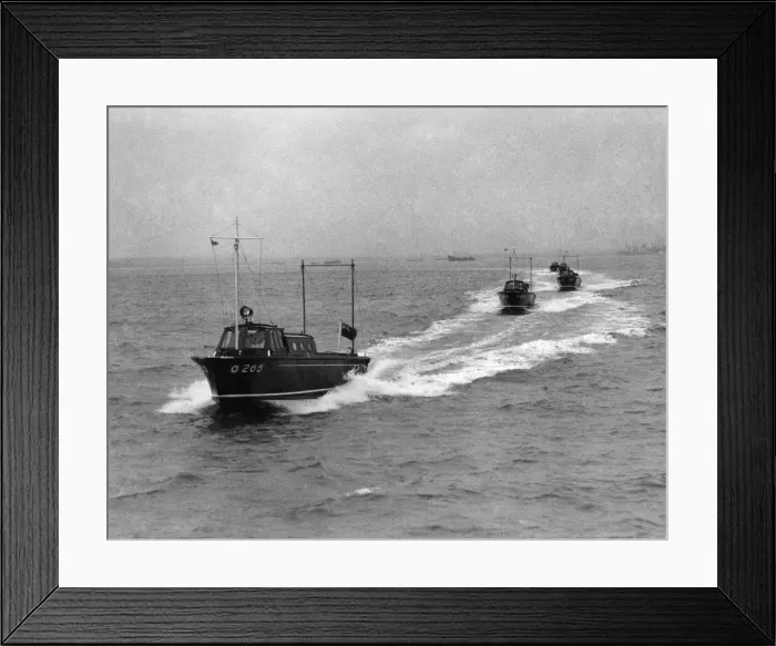 Framed Print : RAF Air Sea rescue launches seen here in the Solent. March 1938 P009412 Framed Print : RAF Air Sea rescue launches seen here in the Solent. March 1938 P009412