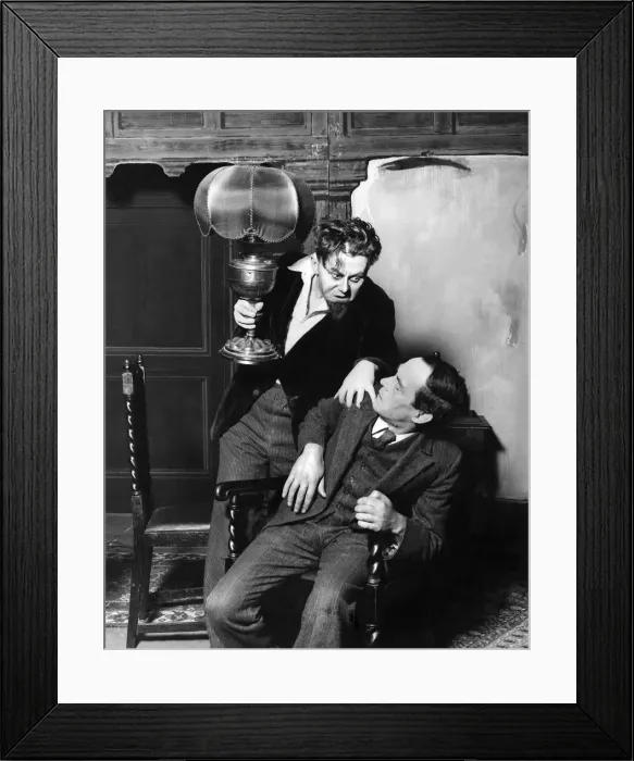 Framed Print : A scene from the play Whispering Gallary'at the Garrick theatre Arthur Young