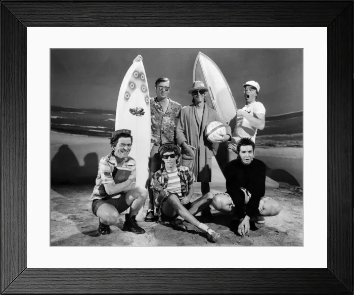 Framed Print : Bob Geldof and the Boomtown Rats'in Miami (Wandsworth)