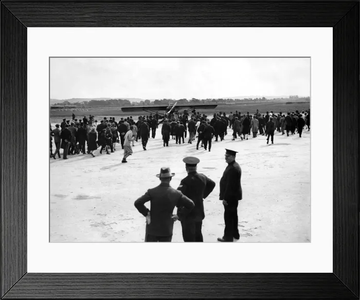 Framed Print : Atlantic flown in round-the-world attempt: The monoplane Pride of Detroit Framed Print : Atlantic flown in round-the-world attempt: The monoplane Pride of Detroit