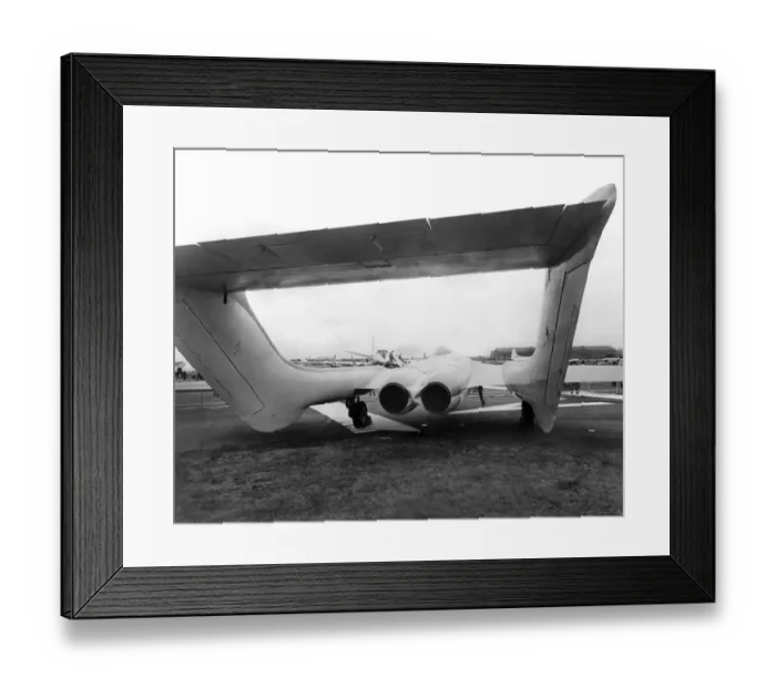 Framed Print : Farnborough Air Display. A picture frame made by the tailpiece of the de havilland D. H Framed Print : Farnborough Air Display. A picture frame made by the tailpiece of the de havilland D. H
