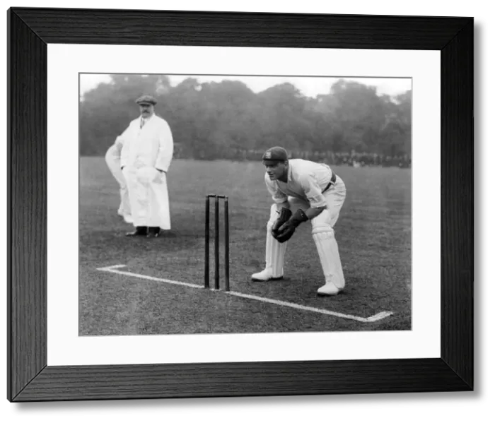 Framed Print : Bill Hitch in a new role. June 1914 P004708 Framed Print : Bill Hitch in a new role. June 1914 P004708