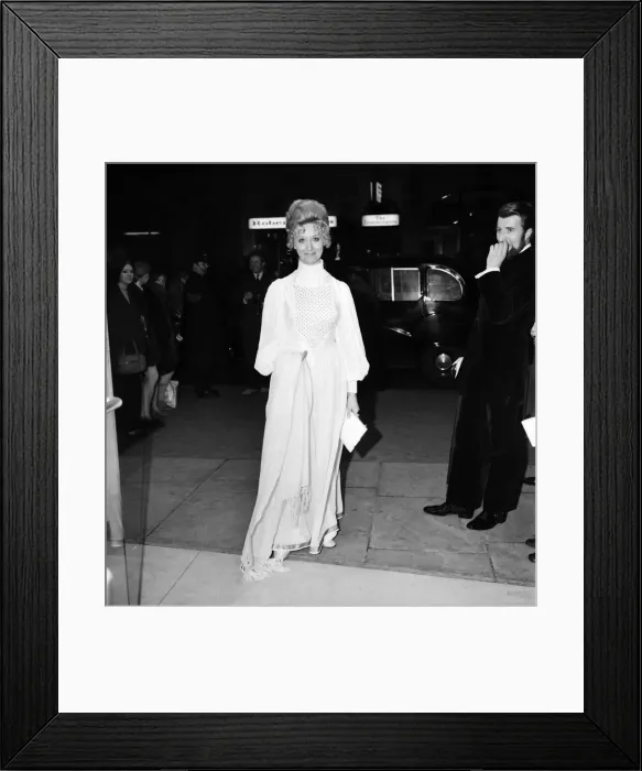 Framed Print : European Film Premier, at the Odeon, St. Martins Lane for Isadora Framed Print : European Film Premier, at the Odeon, St. Martins Lane for Isadora